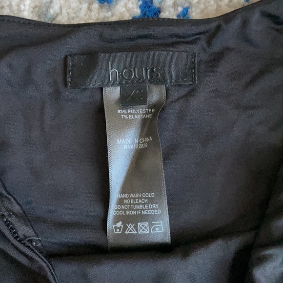 h:ours Leslie Top in Black XS - Picture 7 of 7